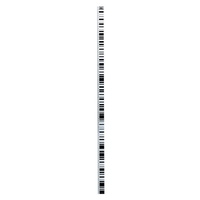 Barcode scale for Sprinter, 1000 mm x 35 mm