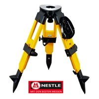 Nestle wooden tripod, Mini version, flat head, screw clamp, self-closing