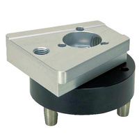 Tribrach adapter to connect to Industrial Line shaft tripod with trapezium baseplate connection