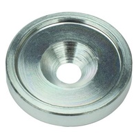 Centering plate for magnetic ball bases, screw or stick-on