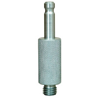 Adapter for pole, 5/8" male to Leica spigot