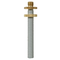 Adapter for pole, 5/8" male thread, universally adjustable