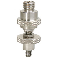 Adapter M8 to 5/8", rotatable, height 50 mm