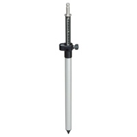 Precision prism pole, adjustable 0.50 to 0.80m, with Leica spigot