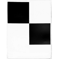 Adhesive scanning targets, 150 x 200mm, pack 10
