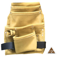 Field bag, leather, large