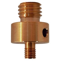 Adapter, M8 male to 5/8" male thread