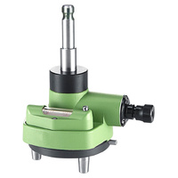 Standard carrier with optical plummet &amp; plate level, green