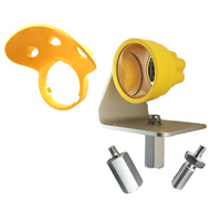 Long range monitoring &amp; mining prism set, complete with mounting kit and weather shield