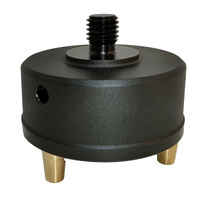 Carrier with 5/8" thread for GNSS antennas, black