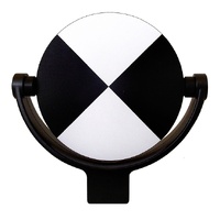 114mm Black &amp; White Scanning Target for Leica spigot