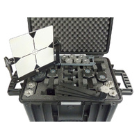 Rothbucher suitcase set,  4 Laser scanner and drone targets