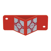 Rothbucher Corner Angle Target,  two reflective targets, RED