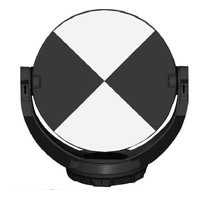 Rothbucher Laser scanner target Ø145mm with swivel &amp; tilt function, magnetic base